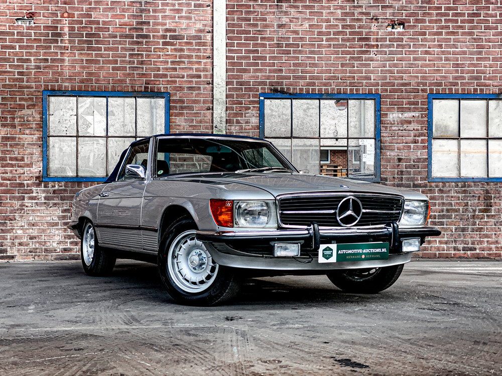 Mercedes-Benz 450SL R107 Roadster 4.5 218 PS SL-Klasse 1973, 23-YA-01.