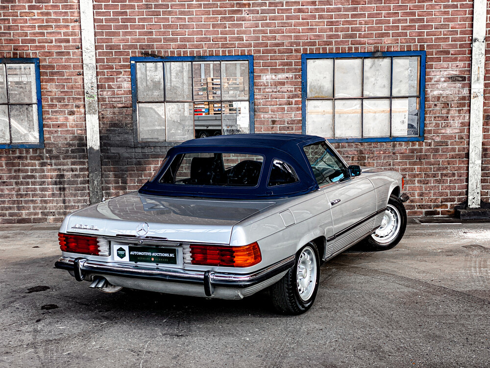 Mercedes-Benz 450SL R107 Roadster 4.5 218 PS SL-Klasse 1973, 23-YA-01.
