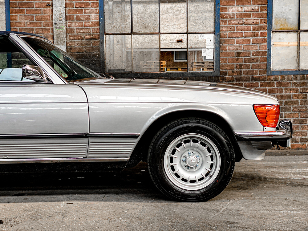 Mercedes-Benz 450SL R107 Roadster 4.5 218 PS SL-Klasse 1973, 23-YA-01.