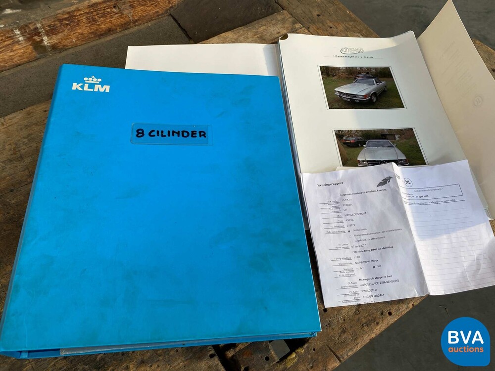 Mercedes-Benz 450SL R107 Roadster 4.5 218 PS SL-Klasse 1973, 23-YA-01.