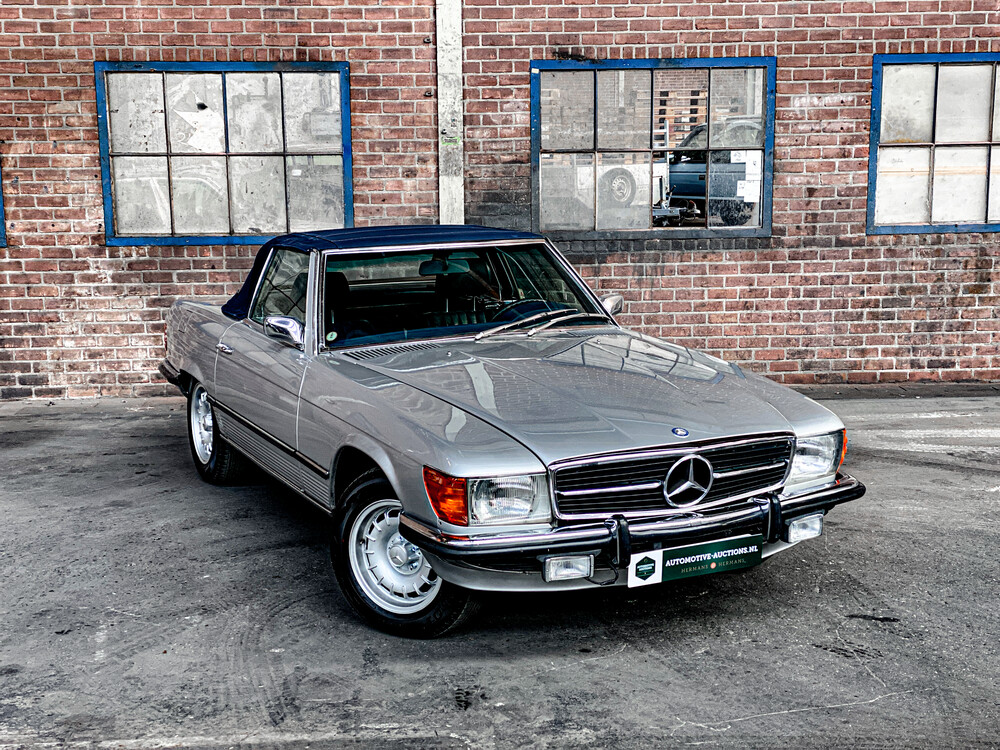 Mercedes-Benz 450SL R107 Roadster 4.5 218 PS SL-Klasse 1973, 23-YA-01.
