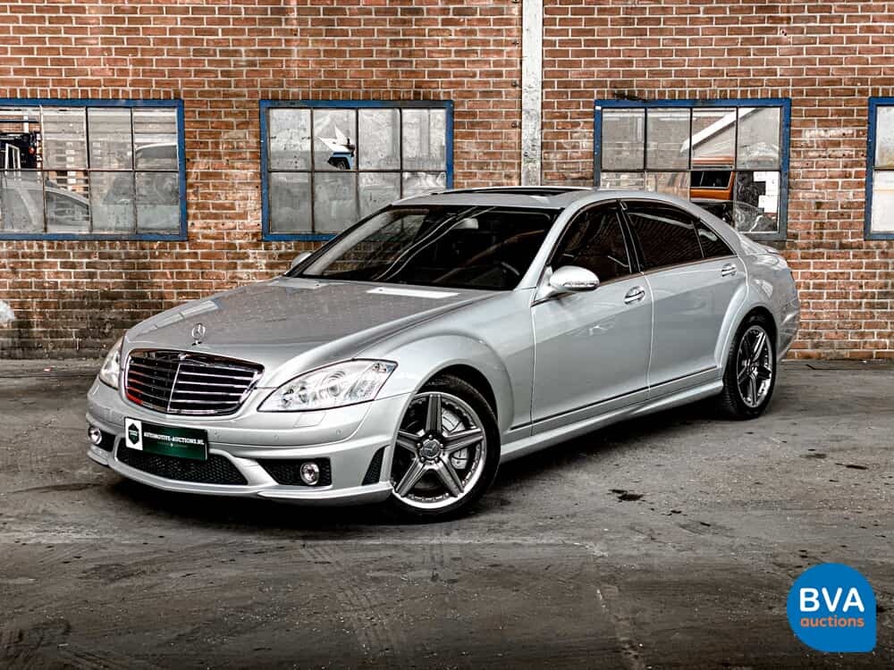 Mercedes Benz S65 AMG Lang 6.0 V12 M275 BiTurbo 612pk 2007 -YOUNGTIMER-.