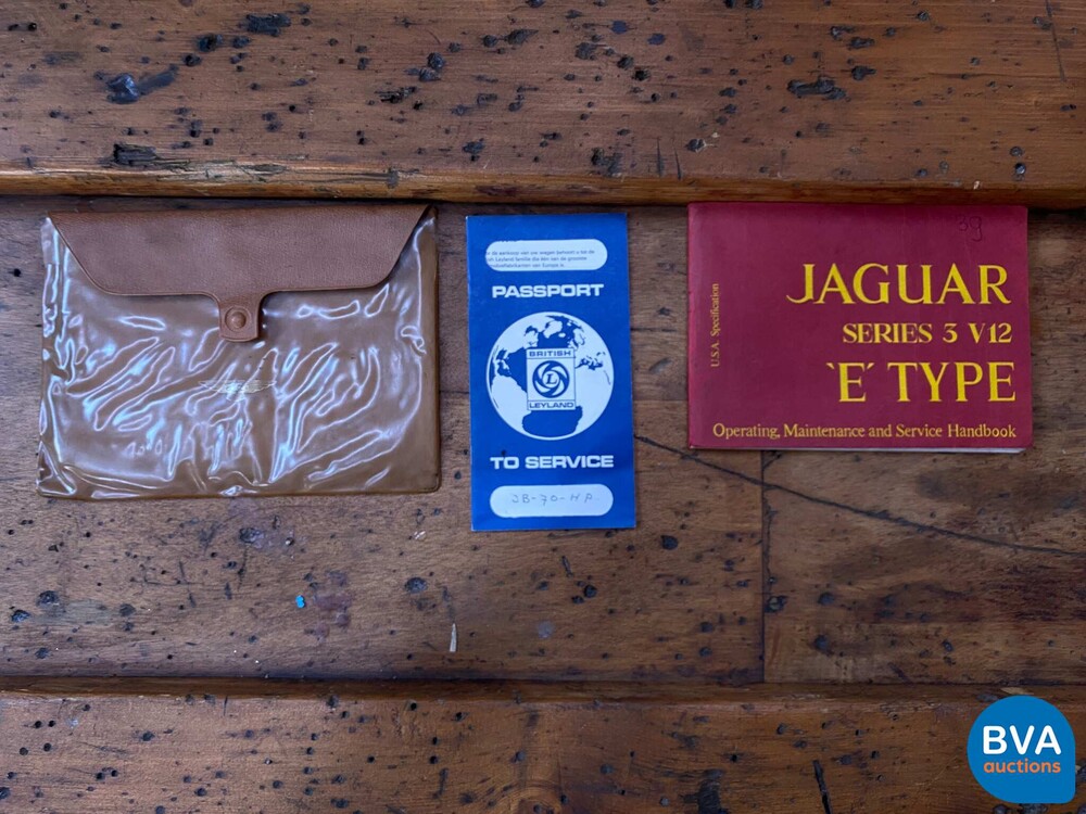 Jaguar E-Type 5.3 V12 2+2 313 PS MKIII 1972, AH-63-22.
