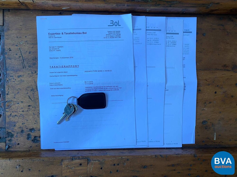 Jaguar E-Type 5.3 V12 2+2 313 PS MKIII 1972, AH-63-22.