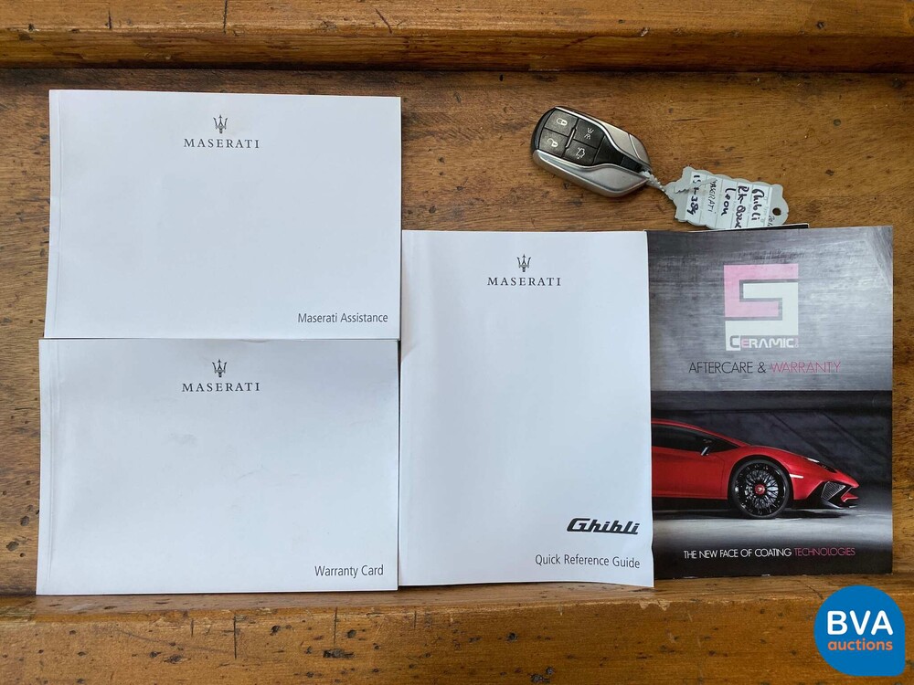 Maserati Ghibli 3.0 V6 S Q4 GranLusso 430PS 2018 -Org. NL-, RK-802-X.