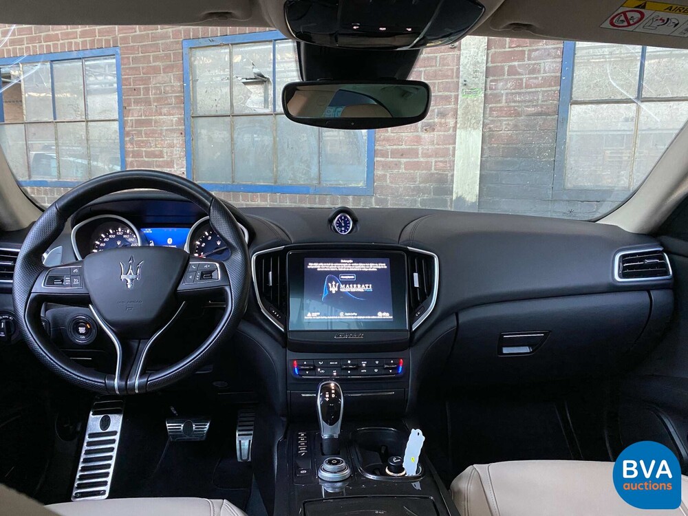 Maserati Ghibli 3.0 V6 S Q4 GranLusso 430PS 2018 -Org. NL-, RK-802-X.