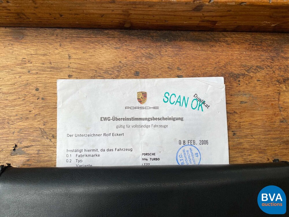 Porsche 911 Turbo 3.6 Coupé 420 PS org.NL 996 MKII 2000, HP-636-V.