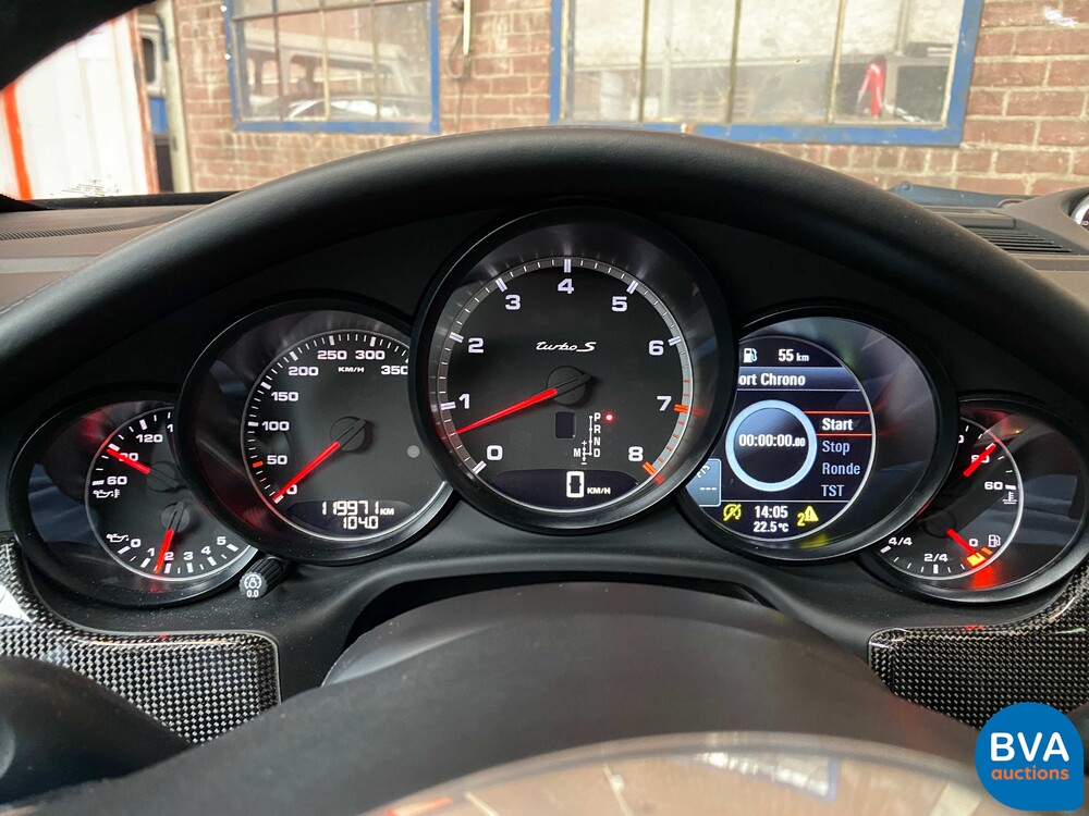 Porsche Panamera 4.8 Turbo S SportChrono 551pk 2011, XJ-976-R.