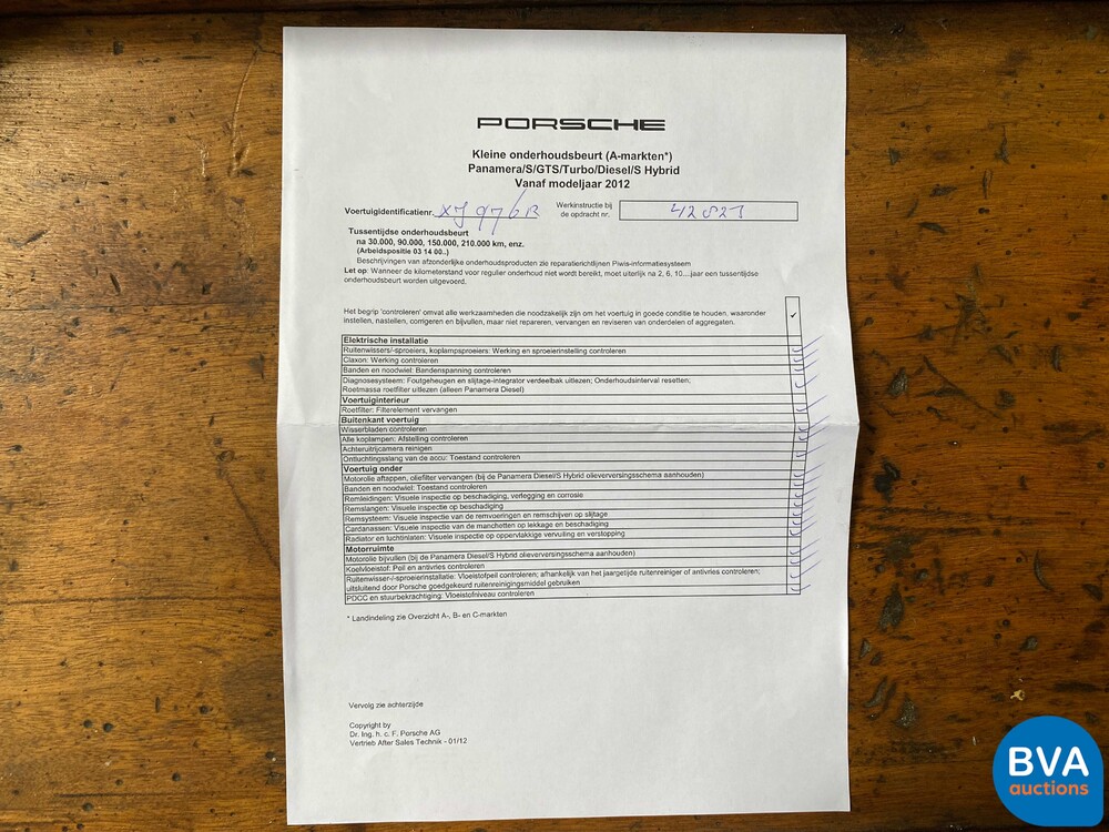 Porsche Panamera 4.8 Turbo S SportChrono 551pk 2011, XJ-976-R.