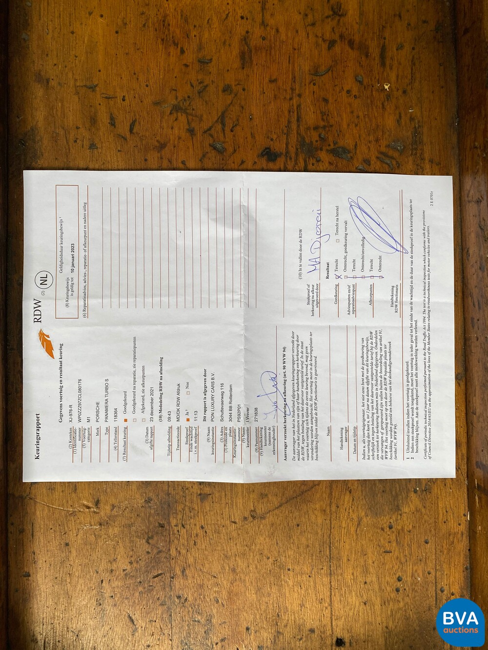 Porsche Panamera 4.8 Turbo S SportChrono 551pk 2011, XJ-976-R.