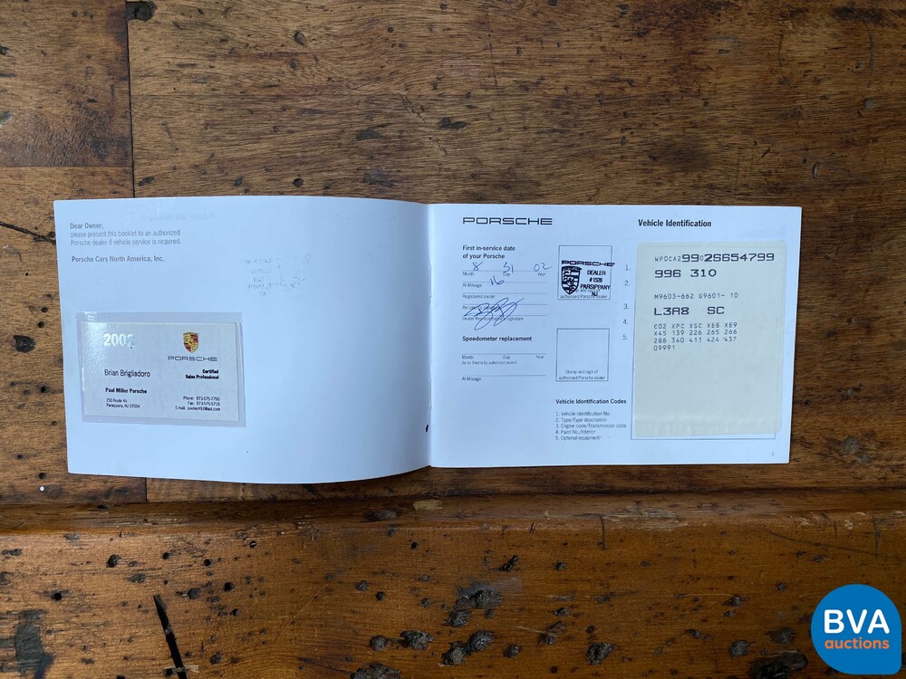 Porsche 911 Carrera Cabriolet 320PS 2002, 29-HNV-8.