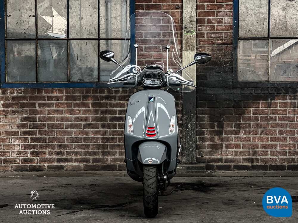 Vespa Sprint Snorscooter 4T Nardo grau 2018, DRJ-93-T.