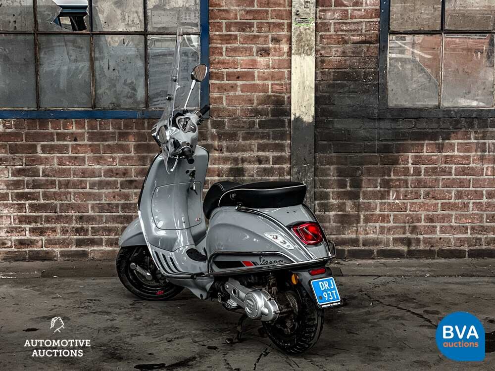 Vespa Sprint Snorscooter 4T Nardo grau 2018, DRJ-93-T.