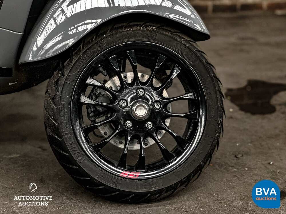 Vespa Sprint Snorscooter 4T Nardo grau 2018, DRJ-93-T.