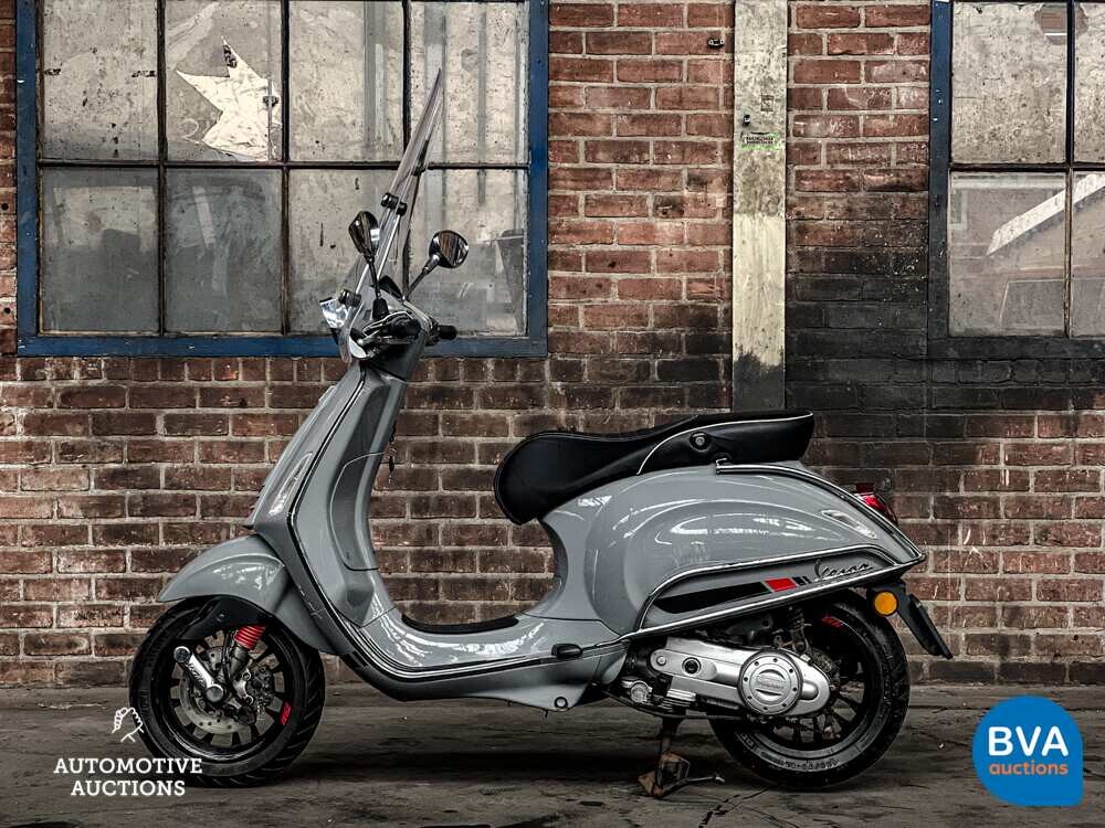 Vespa Sprint Snorscooter 4T Nardo grau 2018, DRJ-93-T.