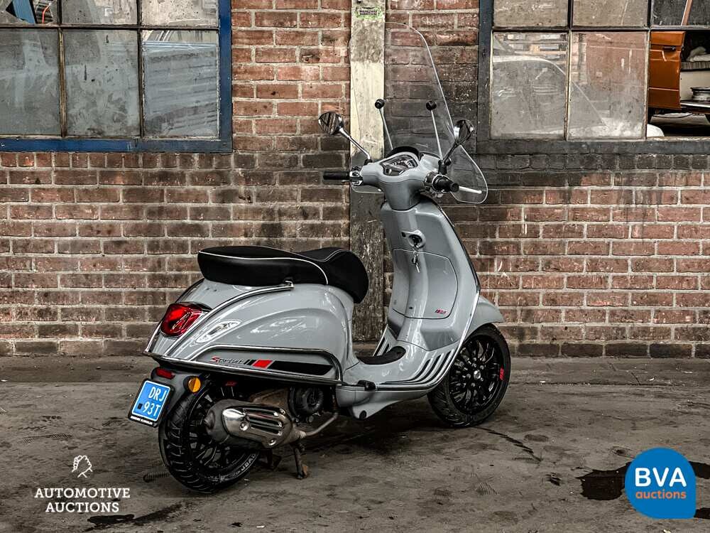 Vespa Sprint Snorscooter 4T Nardo grau 2018, DRJ-93-T.