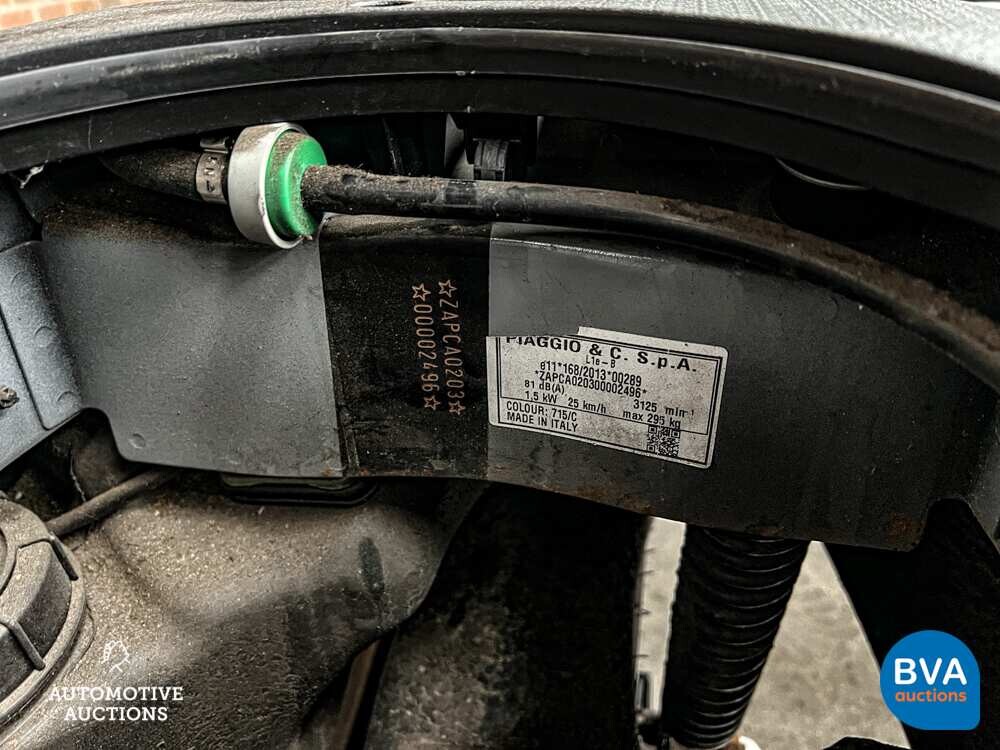 Vespa Sprint Snorscooter 4T Nardo grau 2018, DRJ-93-T.