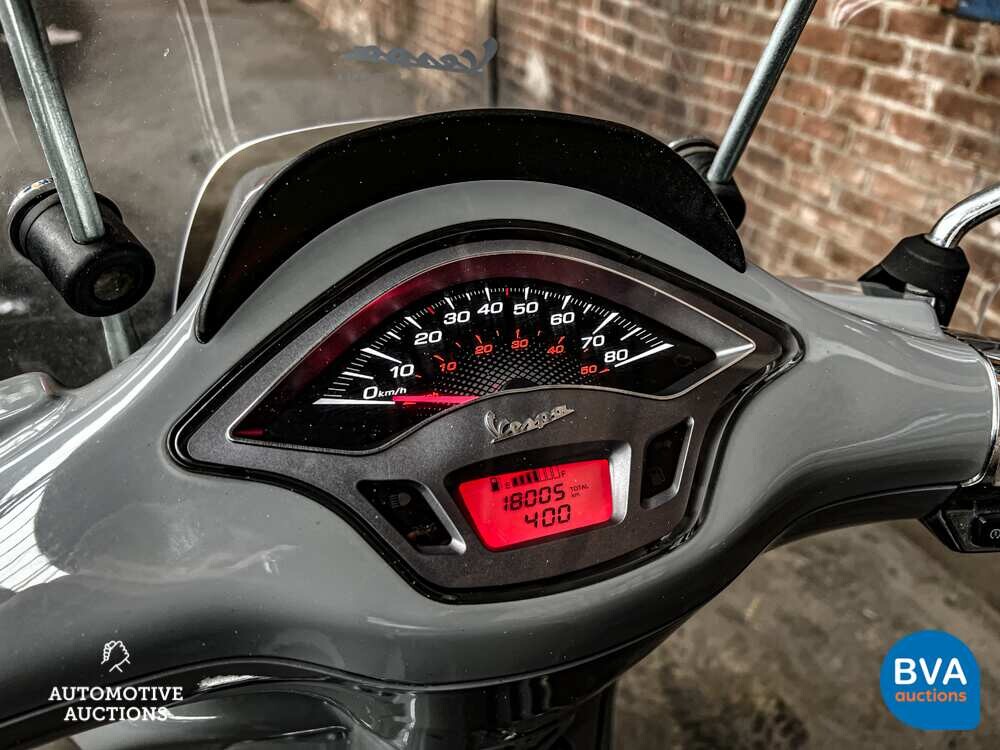 Vespa Sprint Snorscooter 4T Nardo grau 2018, DRJ-93-T.