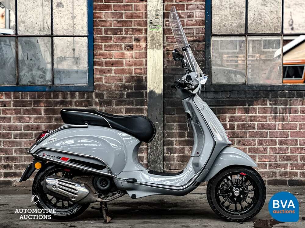 Vespa Sprint Snorscooter 4T Nardo grau 2018, DRJ-93-T.