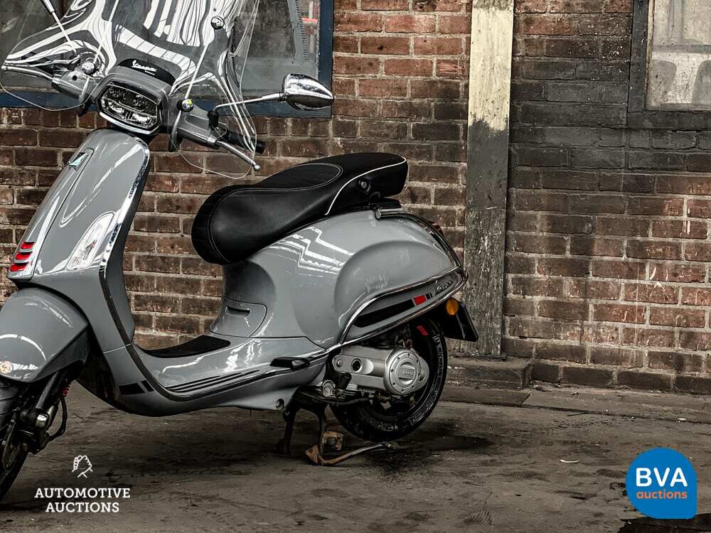 Vespa Sprint Snorscooter 4T Nardo grau 2018, DRJ-93-T.