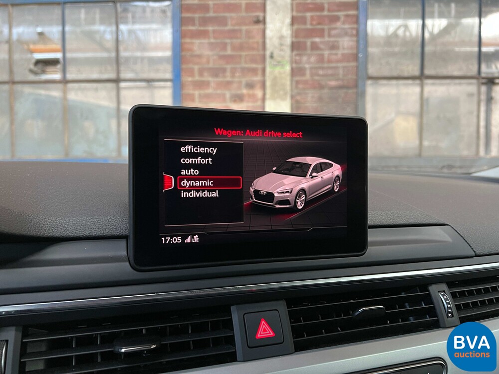 Audi A5 Sportback 2.0 TFSI 190PS 2017 -Org. NL-, PJ-509-G.