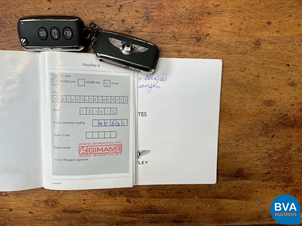 Bentley Continental 6.0 W12 560PS 2006 -Org. NL-, 71-SN-FG.