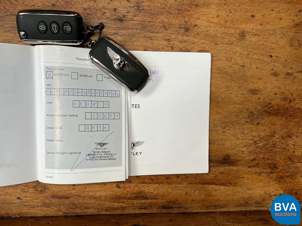 Bentley Continental 6.0 W12 560PS 2006 -Org. NL-, 71-SN-FG.