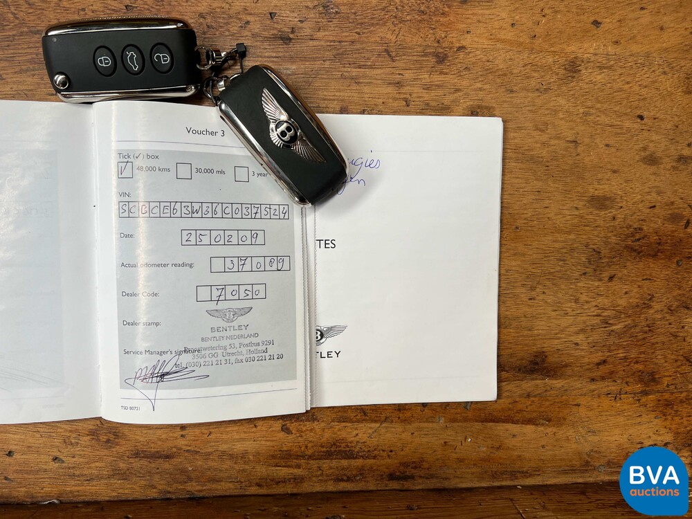Bentley Continental 6.0 W12 560PS 2006 -Org. NL-, 71-SN-FG.