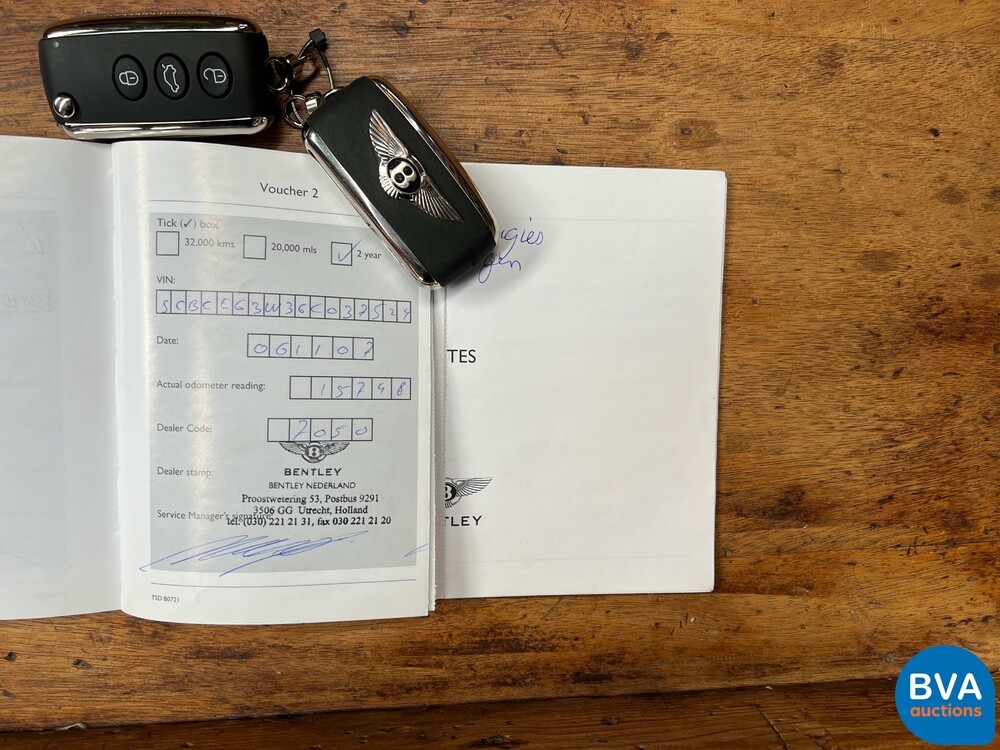 Bentley Continental 6.0 W12 560PS 2006 -Org. NL-, 71-SN-FG.