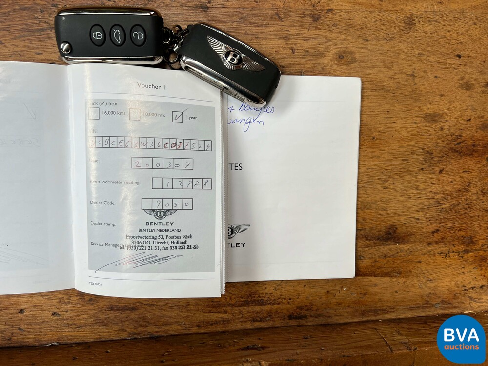 Bentley Continental 6.0 W12 560PS 2006 -Org. NL-, 71-SN-FG.