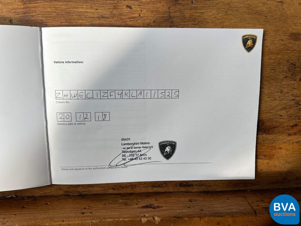 Lamborghini Huracan LP610-4 610PS 2019.