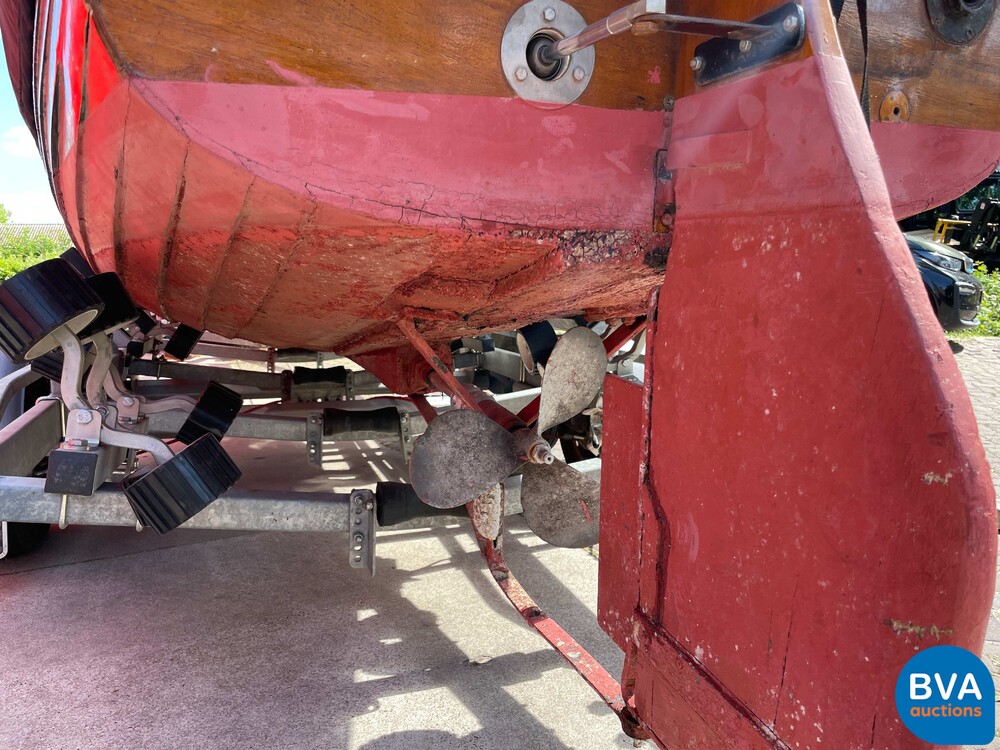 Notarboot/Autoboot Teakholz Vetus 1920.