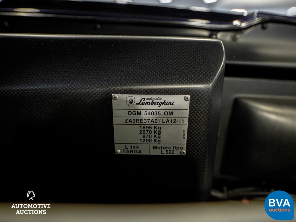 Lamborghini Diablo VT Roadster 5.7 V12 492pk Cabriolet 1996