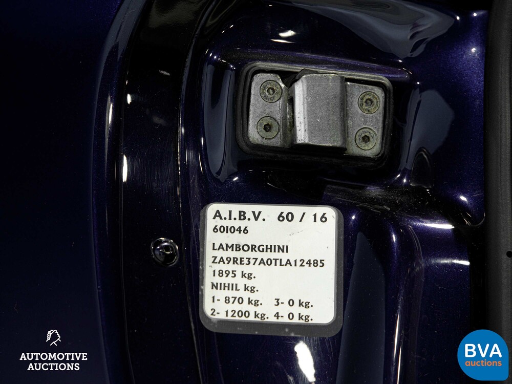 Lamborghini Diablo VT Roadster 5.7 V12 492pk Cabriolet 1996