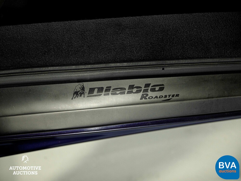 Lamborghini Diablo VT Roadster 5.7 V12 492pk Cabriolet 1996