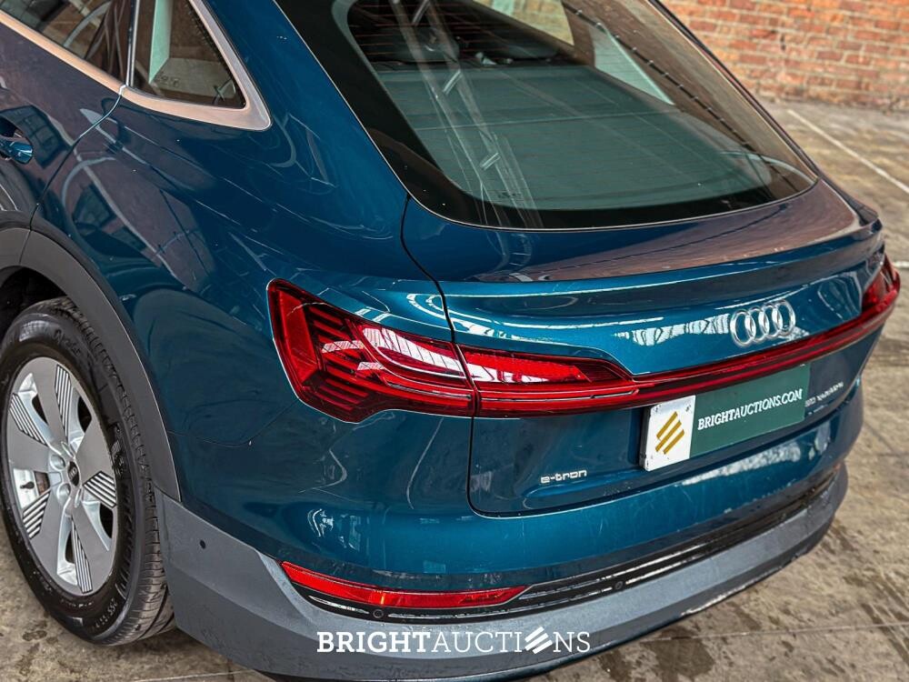 Audi E-tron Sportback 50 quattro edition 71 kWh 313pk 2020 (Origineel-NL), K-130-HS