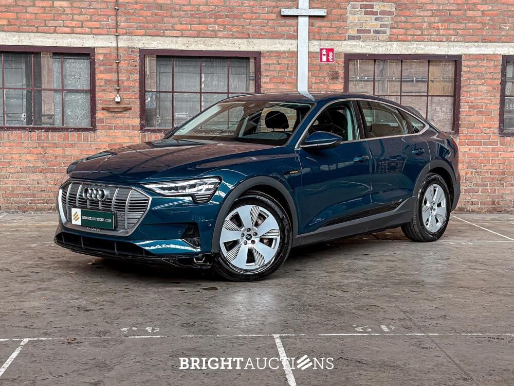 Audi E-tron Sportback 50 quattro edition 71 kWh 313pk 2020 (Origineel-NL), K-130-HS