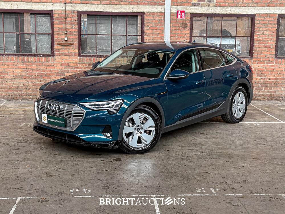 Audi E-tron Sportback 50 quattro edition 71 kWh 313pk 2020 (Origineel-NL), K-130-HS