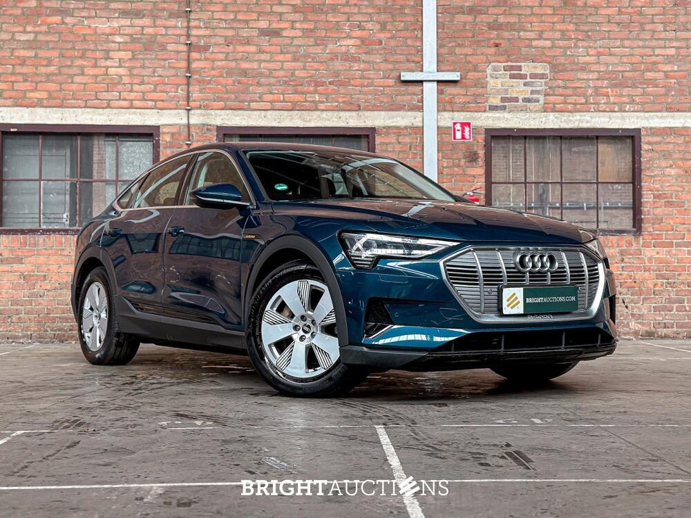 Audi E-tron Sportback 50 quattro edition 71 kWh 313pk 2020 (Origineel-NL), K-130-HS