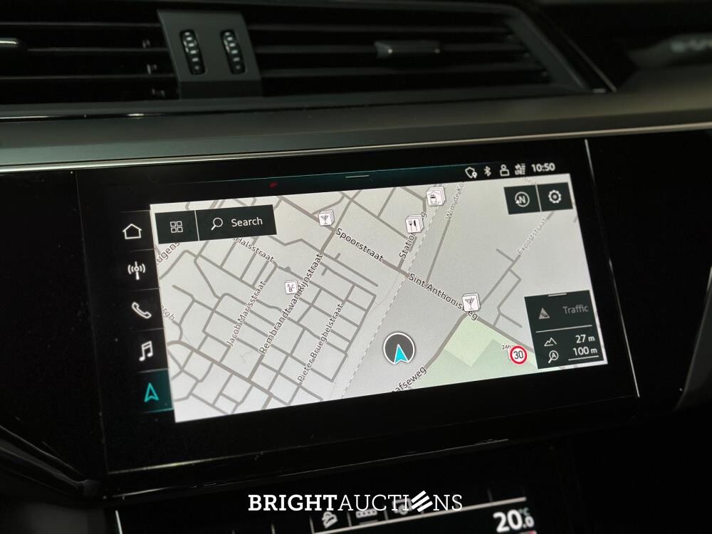 Audi E-tron Sportback 50 quattro edition 71 kWh 313pk 2020 (Origineel-NL), K-130-HS