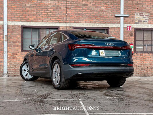 Audi E-tron Sportback 50 quattro edition 71 kWh 313pk 2020 (Origineel-NL), K-130-HS