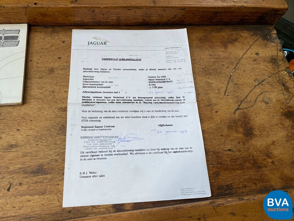 Daimler Six 4.0 LWB 241pk 1997 -Org. NL-, RB-TL-96