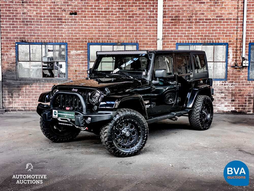 Jeep Wrangler Unlimited 3.6 V6 Sahara 284pk 2012, K-556-RT