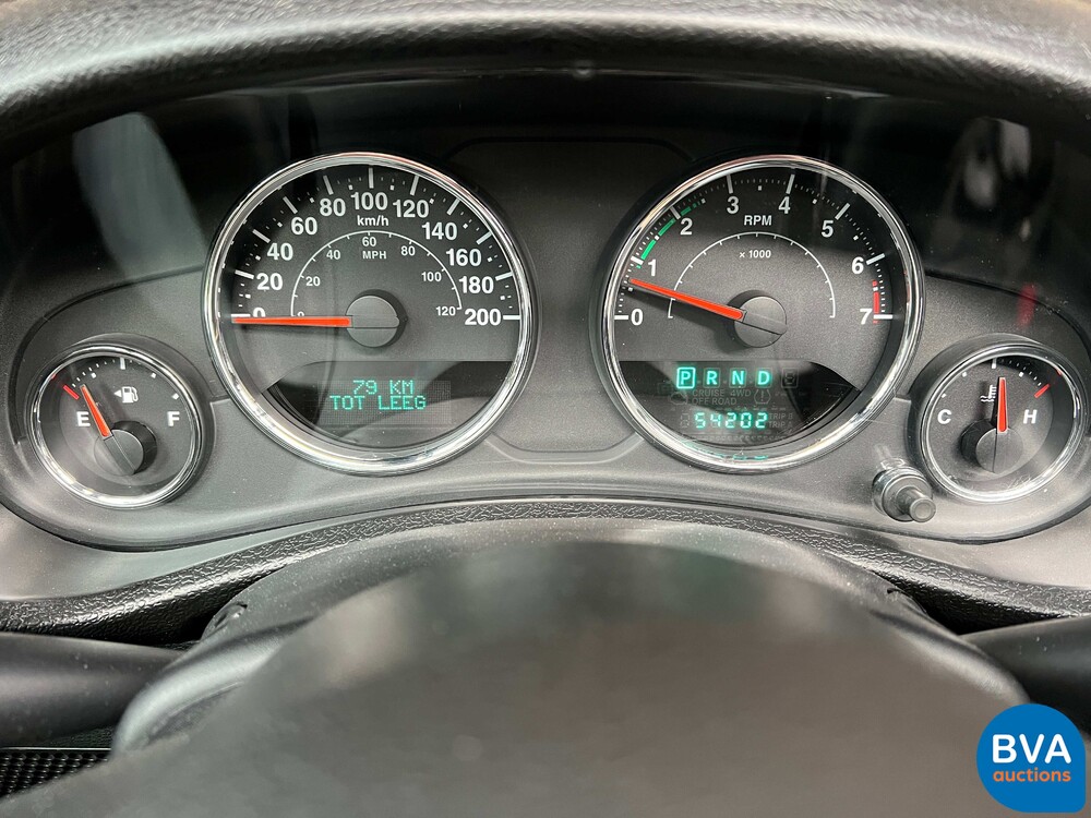 Jeep Wrangler Unlimited 3.6 V6 Sahara 284pk 2012, K-556-RT