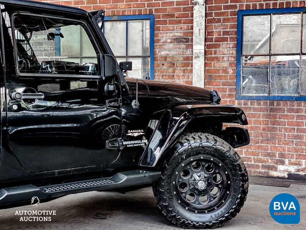 Jeep Wrangler Unlimited 3.6 V6 Sahara 284pk 2012, K-556-RT