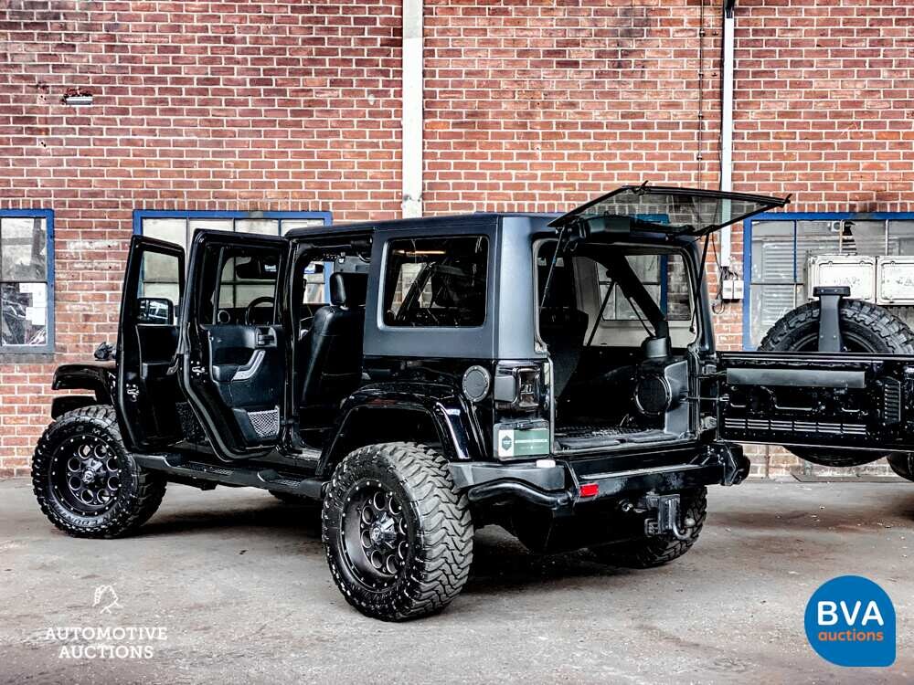 Jeep Wrangler Unlimited 3.6 V6 Sahara 284pk 2012, K-556-RT