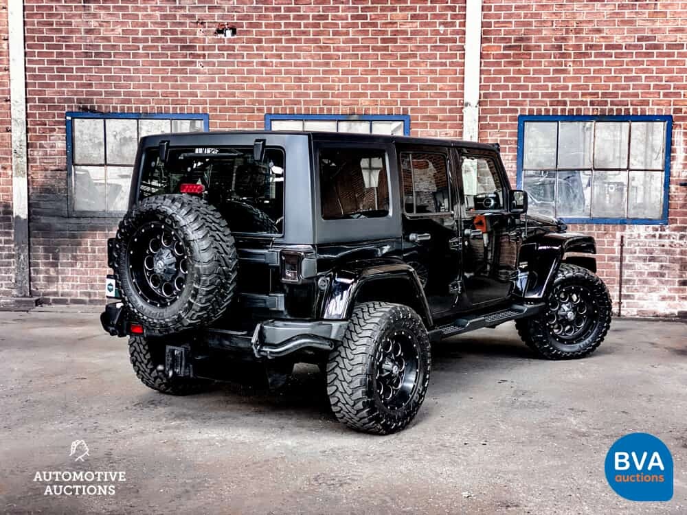 Jeep Wrangler Unlimited 3.6 V6 Sahara 284pk 2012, K-556-RT