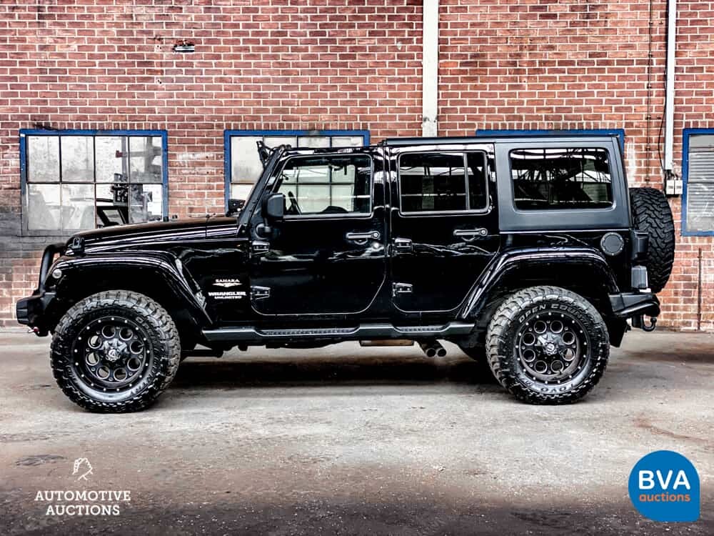 Jeep Wrangler Unlimited 3.6 V6 Sahara 284pk 2012, K-556-RT