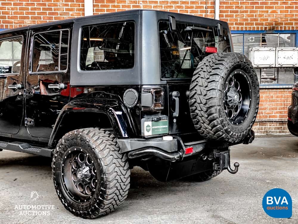 Jeep Wrangler Unlimited 3.6 V6 Sahara 284pk 2012, K-556-RT