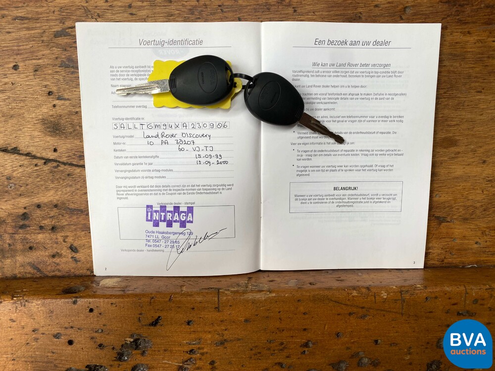 Land Rover Discovery 2.5 Td5 139pk 1999 -Org. NL-, 60-VJ-T